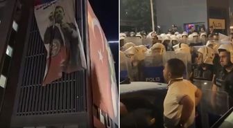 CHP İl Başkanlığı'nda İmamoğlu gerginliği! Polis binaya girdi
