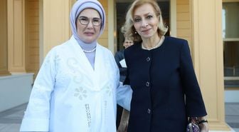 Emine Erdoğan, Lübnan Başbakanı'nın eşini İstanbul'da ağırladı