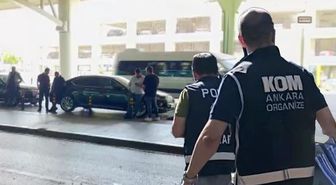 Çankaya Belediye Başkanı Güler'in gözaltına alınacağı havalimanında dikkat çeken hazırlık