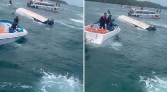 Vietnam'da sürat teknesi alabora oldu: 15 turist öldü