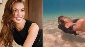 Su altı videosu olay oldu! Ünlü oyuncudan jet açıklama geldi