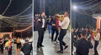 Arkadaşına verdiği düğün hediyesi şaşkınlık yarattı: Davetliler hem şaşırdı hem güldü