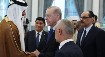 Cumhurbaşkanı Erdoğan'dan Katar Emiri Al Sani’ye taziye ziyareti