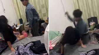 Karısını yatakta başkasıyla basan koca öfkeden deliye döndü