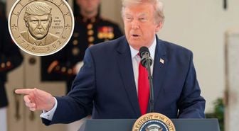 ABD'nin bağımsızlığının 250'nci yılına özel üzerinde Trump'ın yer aldığı altın para basılacak