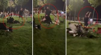 Pikniğe gidip dayak yediler: Yumruklar, sopalar havada uçuştu!