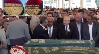 Olcay Baykal'ın cenazesinde Kılıçdaroğlu ve Özel yan yana geldi