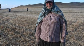 Hasat sonrası balya mesaisi başladı: Günlük kazanç 7 bin lirayı buluyor