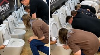 Rusya'da 52 bin TL’lik ödül için klozetteki içeceği içtiler