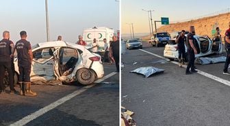 Şanlıurfa'da hafif ticari araç ile otomobil çarpıştı: 2 ölü, 9 yaralı