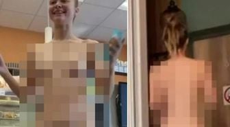 Çıplak sokak şovunun bedeli ağır oldu! Viral fenomene hapis şoku