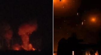 ABD İran'ı vurdu! Tahran dahil birçok kentte peş peşe patlamalar