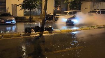İstanbul'da beklenen yağış başladı