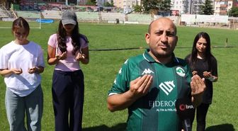Kırşehir FK amigosundan şampiyonluk duası: Yediğimiz goller ofsayt olsun