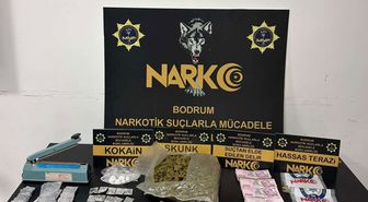 Bodrum’da uyuşturucu operasyonu 3 şüpheli gözaltına alındı