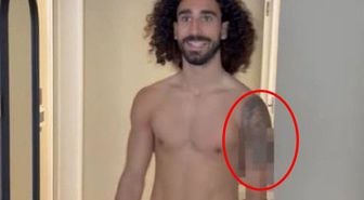Sakın eşi görmesin! Cucurella'nın koluna dövmesini yaptırdığı isim bomba