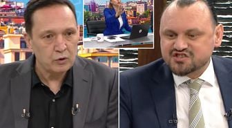 Canlı yayında stüdyoyu terk etti! Hakaretler havada uçuştu