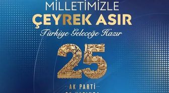AK Parti 25’inci kuruluş yıl dönümünü etkinliklerle kutlayacak