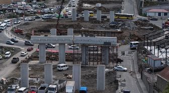 Viyadükler yükselmeye, projenin de silueti ortaya çıkmaya başladı