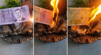 Suriye'de Esad’lı paralar tarihe karıştı: Eski banknotları yaktılar