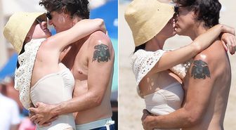 Katy Perry ile Justin Trudeau'dan dudak dudağa aşk pozu