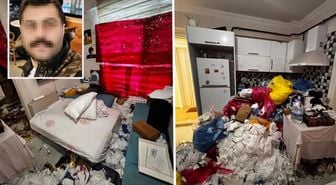 Hemşirenin dairesi 'Çöp ev' çıktı: Tıbbi atıklar da bulununca açığa alındı