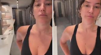 Pelin Akil, spor salonuna gidip isyan etti