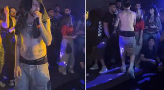 Rapçi Khontkar, İstanbul’daki konserini terk etti! Seyirciler isyan etti