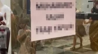 Salah çılgınlığı Trabzon'u sardı! Berber dükkanına asılan kağıda bakın
