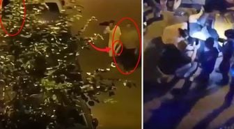 Eski sevgili dehşeti kamerada! Çiftin önünü kesip böyle kurşun yağdırdı
