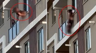 Görüntü Türkiye'den! Canına kıymak isterken hiç beklemediği bir şey oldu