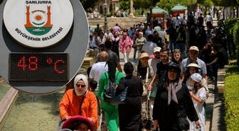 Şanlıurfa'da termometreler 48 dereceyi gösterdi