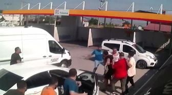 Başpehlivan Serhat Elvan'a akaryakıt istasyonunda saldırı