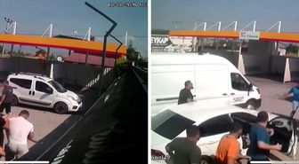 Başpehlivan Serhat Elvan'a akaryakıt istasyonunda saldırı