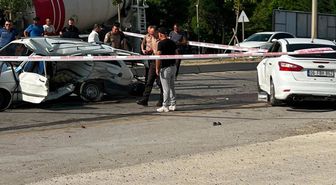 Ankara'da feci kaza: 1 ölü, 2 yaralı