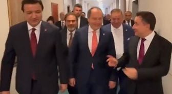 Üç muhalefet lideri Meclis'te buluştu: İttifakın ilk fotoğrafı mı?