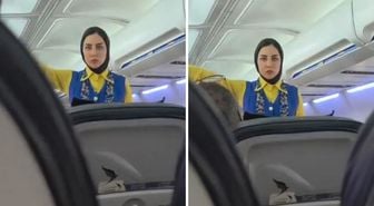 Çekmeyin dedi, dinletemedi! Kadın hostesin kendisini çeken yolculara tepkisi viral oldu!
