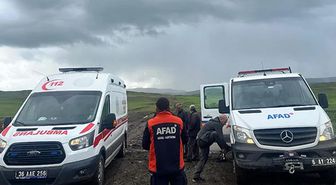 Kars'ta yıldırım isabet eden 1 kişi ağır yaralandı