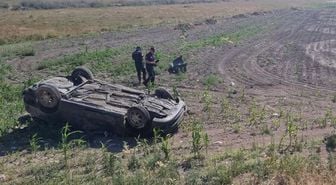 Kayseri'de takla atan otomobilde 2 kişi hayatını kaybetti