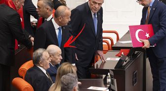 Bahçeli ile Dervişoğlu arasında soğuk rüzgarlar: Yan yana oturup tokalaşmadılar