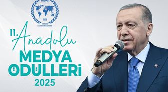 11. Anadolu Medya Ödülleri Cumhurbaşkanı Erdoğan'ın teşrifleriyle sahiplerini buluyor