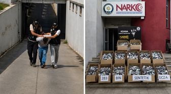 Adana'da 283 bin uyuşturucu hap ele geçirildi: 1 tutuklama