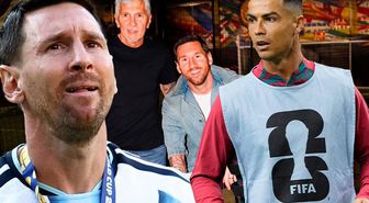 Ronaldo'dan babasını kaybeden Messi'ye başsağlığı