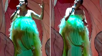 Ünlü şarkıcıdan sahnelere bebek arası: Oğlum karnımda son konserim