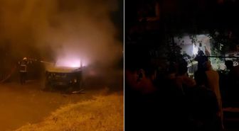 Barışma teklifi reddedilen mimar evi ve kamyoneti ateşe verdi