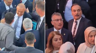 Partilerinden istifa eden milletvekilleri Ömer Karakaş ve Mustafa Bilici AK Parti'nin 25. yıl programına katıldı