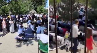 Alihan Kuriş Ankara'ya getirildi, 'Süleymancılar' destek için Başkent Millet Bahçesi'nde toplandı