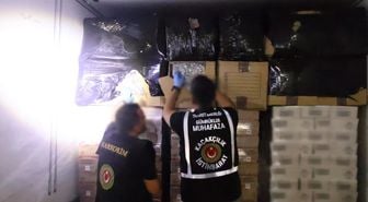 Sınırda sıkı denetim: 810 kilo uyuşturucu ele geçirildi