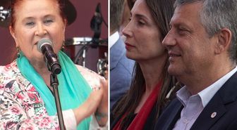 Hacı Bektaş anmasında Sabahat Akkiraz sahneye çıktı, Tülay Hatimoğulları protokoldeki yerini terk etti