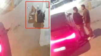 Dakikalarca süren boğuşma cinayetle bitti! Olaydan sonra yaptıkları kameralara yansıdı